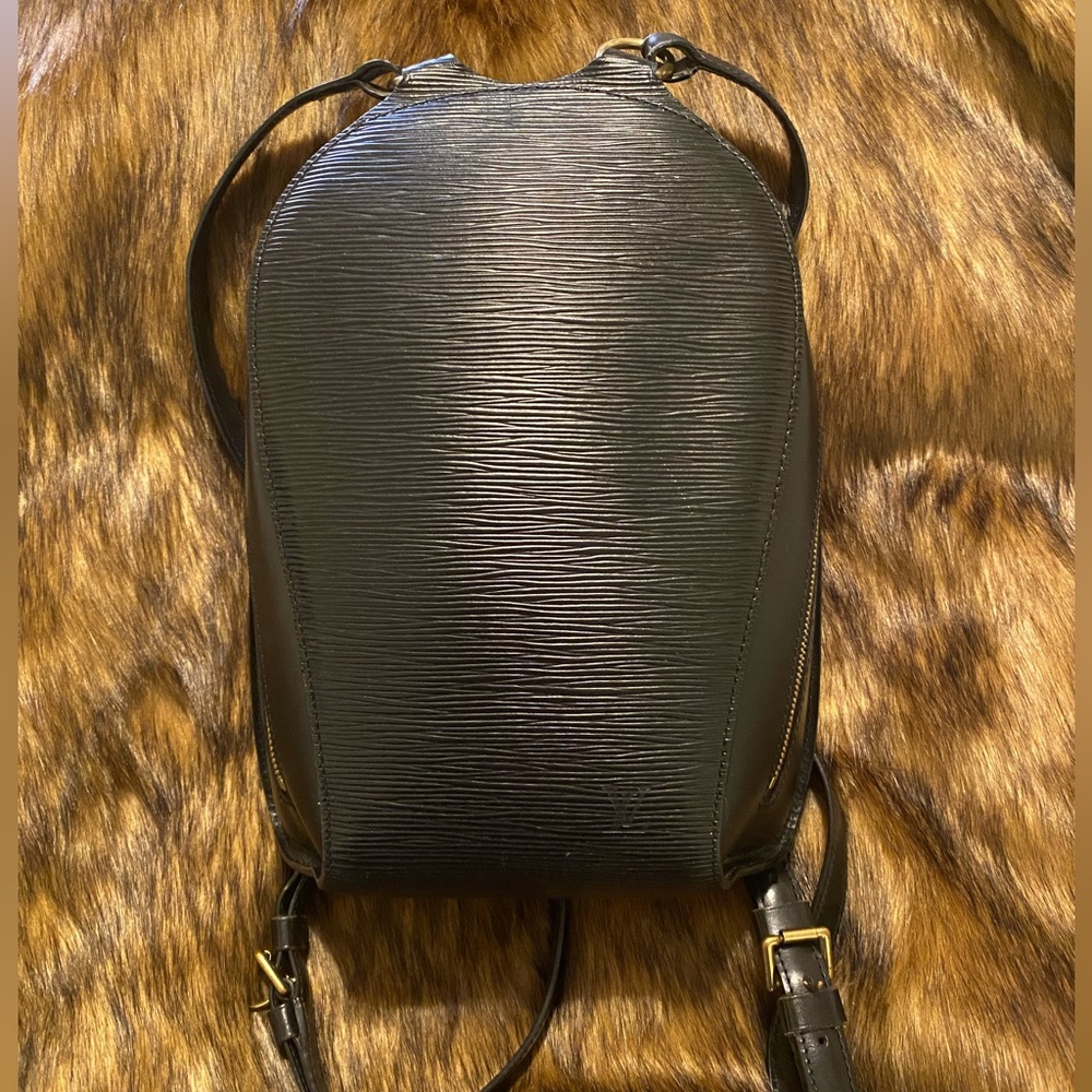 Authentic Louis Vuitton Epi Mabillion leather backpack